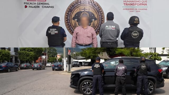 Detectan en La Pochota de Tuxtla Gutiérrez vehículo con reporte de robo y detienen a una persona