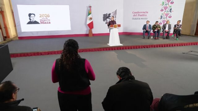 Detectan mil 800 páginas de reclutamiento del crimen, informa Sheinbaum en mañanera