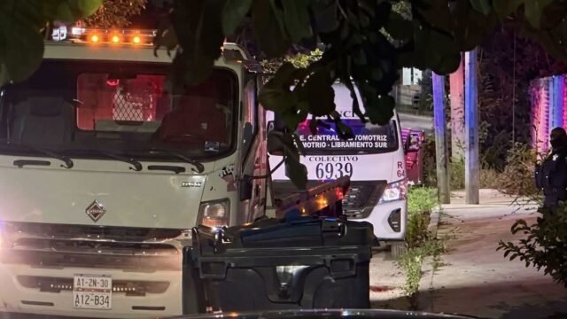Detienen a chofer de colectivo en Albania Alta de Tuxtla por falta administrativa