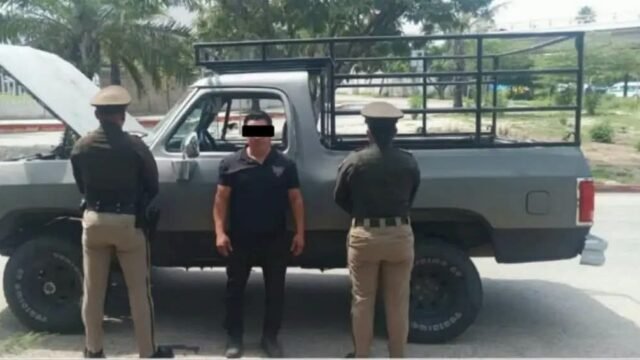 Detienen a conductor con camioneta con reporte de robo en Tuxtla Gutiérrez