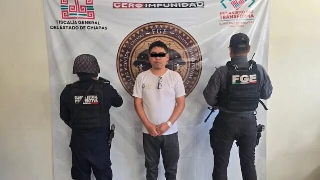 Detienen a hombre por pagar con billetes falsos y amenazar a comerciante en Motozintla