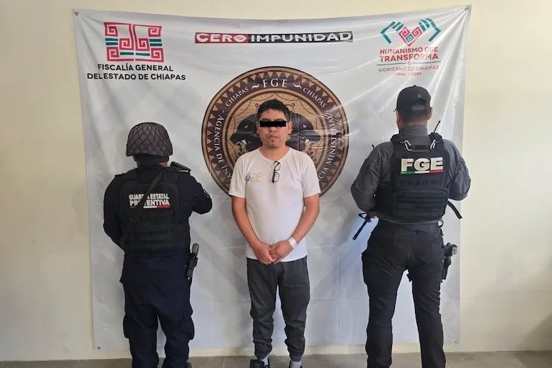 Detienen a hombre por pagar con billetes falsos y amenazar a comerciante en Motozintla