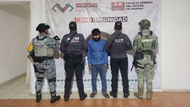 Detienen a hombre por presunta violencia familiar agravada en Salto de Agua