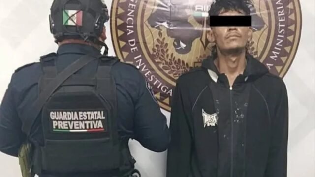 Detienen a hombre por presunto robo de cable de Telmex en Tuxtla Gutiérrez