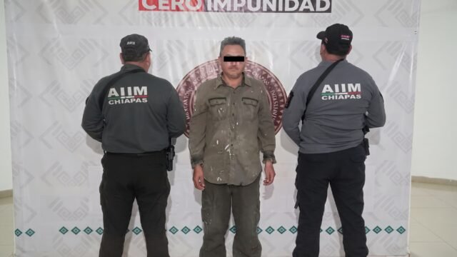 Detienen a José N. por presunta tentativa de homicidio en Palenque