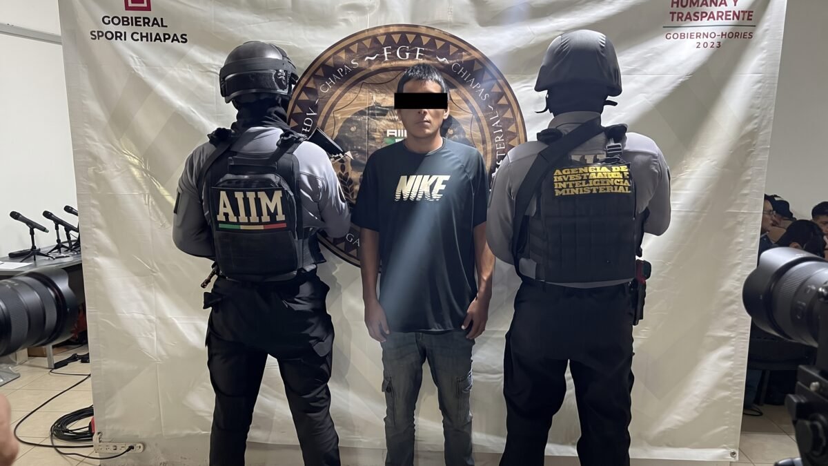 Detienen a presunto responsable del homicidio de Rey David en Tapachula