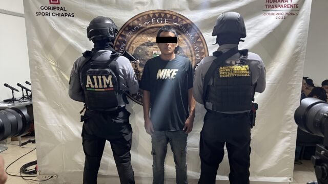 Detienen a presunto responsable del homicidio de Rey David en Tapachula