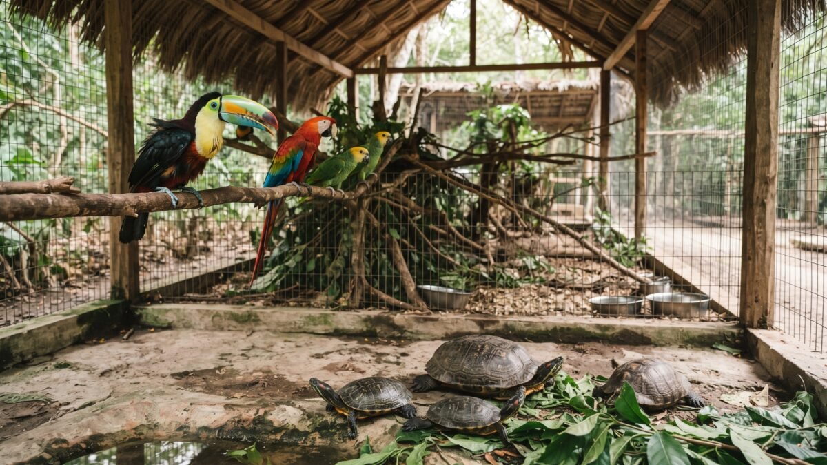 Detienen a tres personas por presunta venta de fauna silvestre en Chiapas