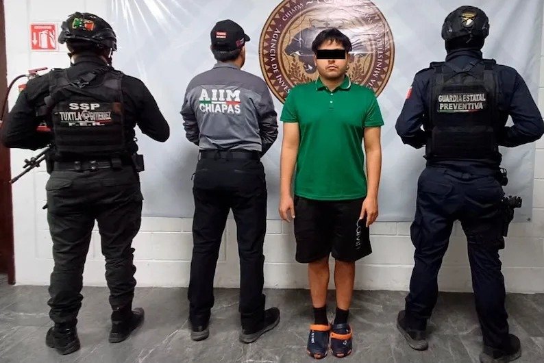 Detienen a tres presuntos homicidas en Tuxtla, Chiapa de Corzo y Palenque