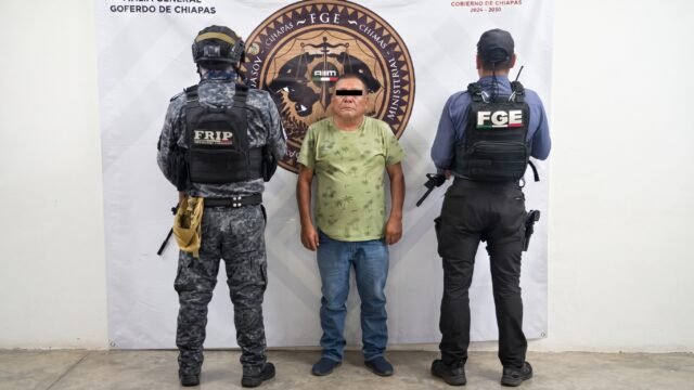 Detienen en Frontera Comalapa a hombre por presunta violencia familiar agravada