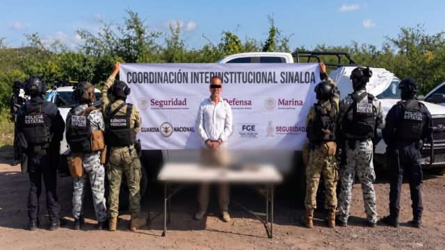 Detienen en Mazatlán a presunto operador del Cártel del Pacífico requerido por Estados Unidos