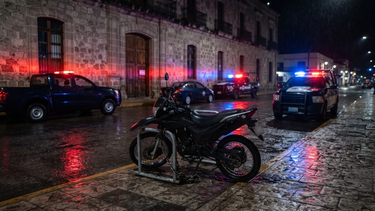 Detienen en Ocozocoautla a hombre que circulaba en motocicleta con reporte de robo