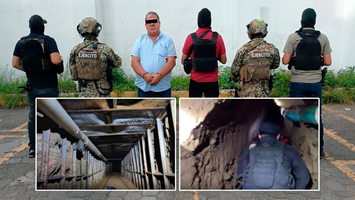 Detienen en Zapopan a El Ingeniero, señalado de construir túneles para traficar droga a Estados Unidos