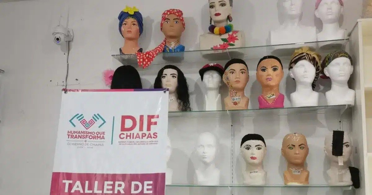 DIF Chiapas impulsa campaña de donación de cabello para pelucas oncológicas