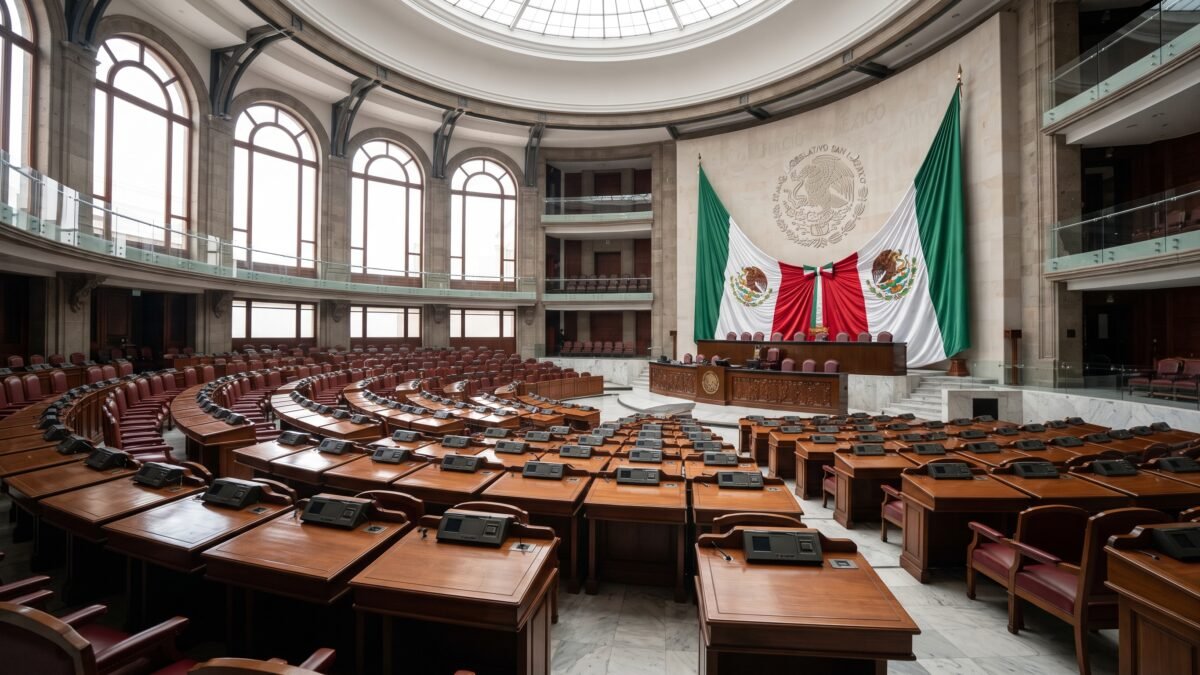 Diputados del PAN exhiben pastel contra Morena en San Lázaro previo a su aniversario