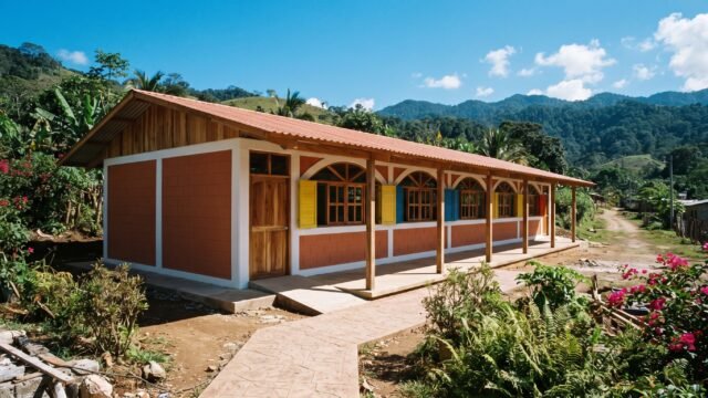 Eduardo Ramírez inaugura Centro Libre y entrega aula y apoyos del campo en Totolapa