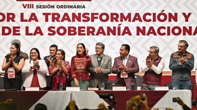 Eduardo Ramírez participa en la VIII Sesión Ordinaria del Consejo Nacional de Morena