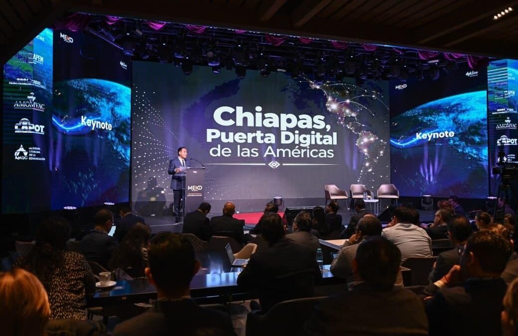 Eduardo Ramírez presenta Chiapas como puerta digital de las Américas en Ciudad de México