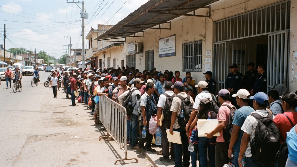 Empresarios acusan que fallas del INM frenan ingreso de visitantes guatemaltecos en Tapachula