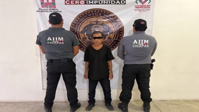 Encierran a El Melo por el doble feminicidio de Ostuacán: le piden 100 años