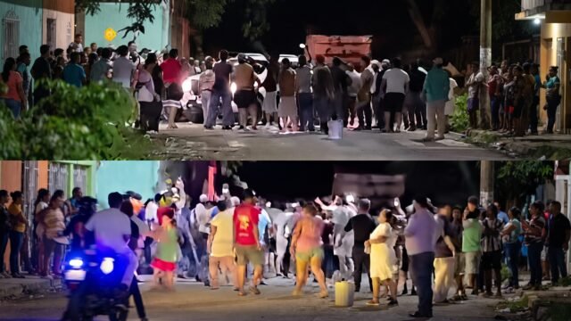 Entréguenlos o entramos: Ostuacán se amotina para linchar a los presuntos feminicidas