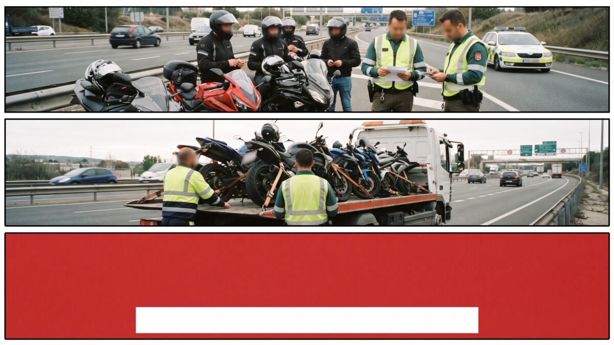 Envían ocho motocicletas al corralón por falta de documentos en Yajalón