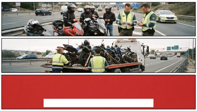 Envían ocho motocicletas al corralón por falta de documentos en Yajalón