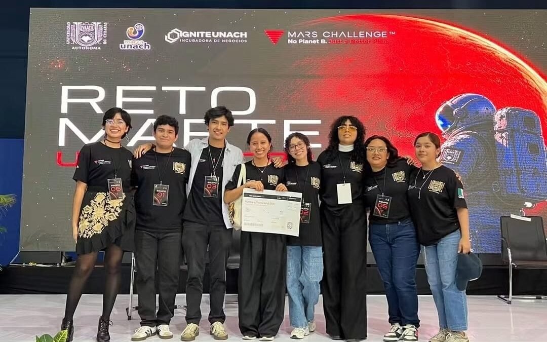 Estudiantes de la Unach ganan primer lugar en Reto Marte 2026 y viajarán a España