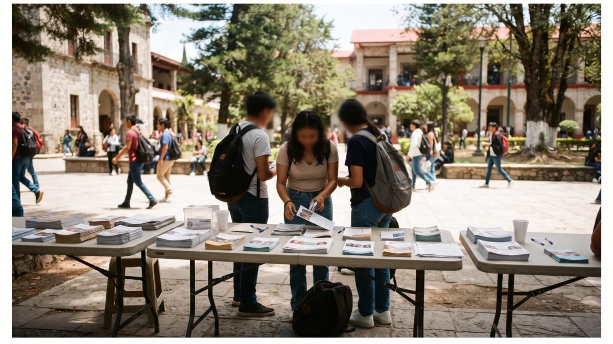 Estudiantes de Unicach realizan feria para hablar de sexualidad segura con jóvenes