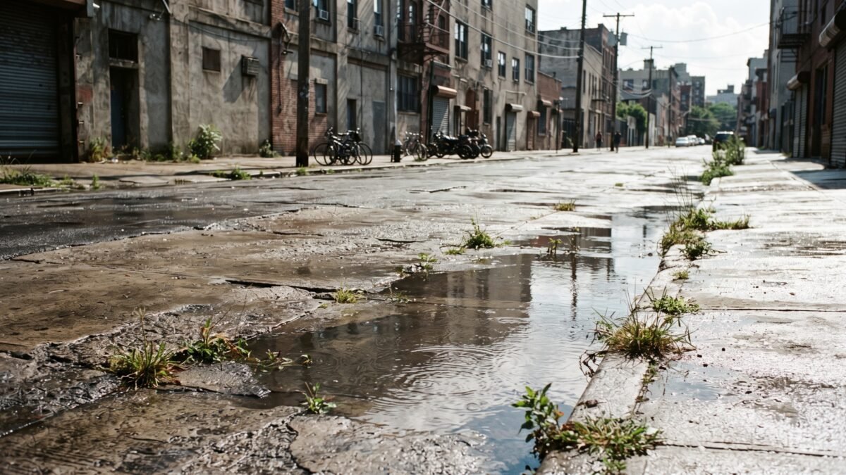 Exceso de concreto rompe el ciclo del agua y eleva el estrés hídrico en ciudades