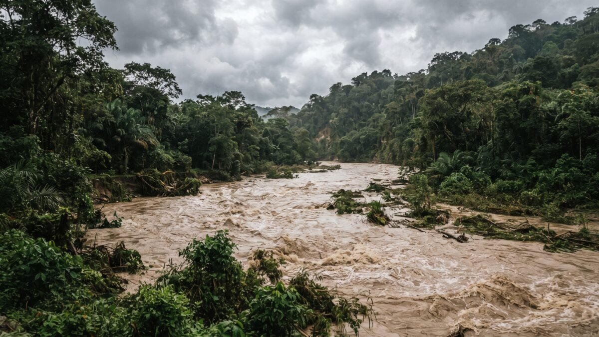 Exhorta SSP a reportar niveles de agua peligrosos en Chiapas con la app C5 Escudo Pakal