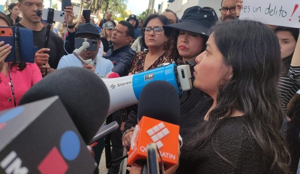 Familiares exigen no criminalizar a detenidos en marcha por agua en Guadalajara