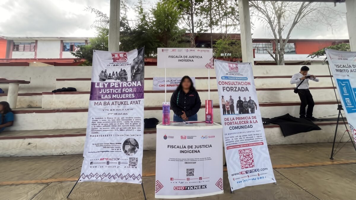 FGE participa en Jornada por la Paz en Chalchihuitán contra cohabitación forzada