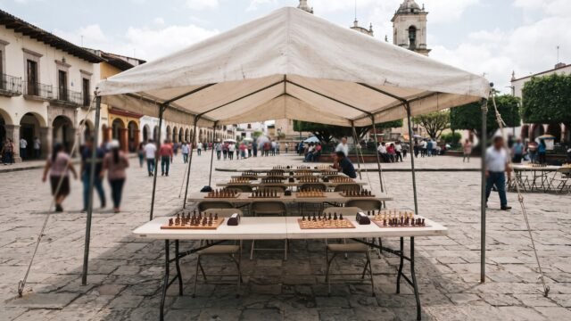 FGE participa en Mesa de Paz y jornada de ajedrez en Maravilla Tenejapa