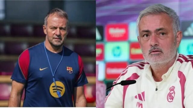 Flick frena a Mourinho antes del clásico: no cae en polémicas y se enfoca en el Barcelona