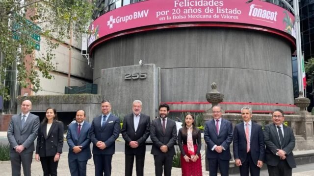 Fonacot cumple 20 años como emisor en la Bolsa Mexicana de Valores
