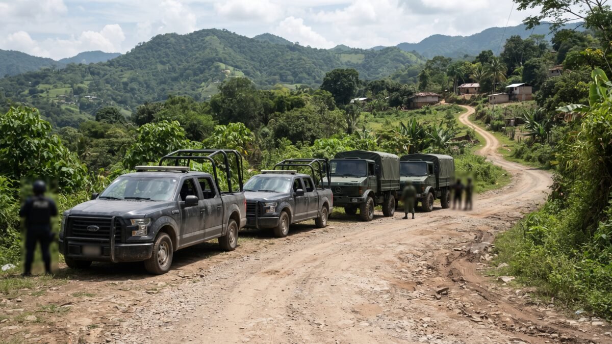 Fuerza Pakal, Guardia Nacional y Ejército resguardan Frontera Comalapa ante solo 32 policías municipales