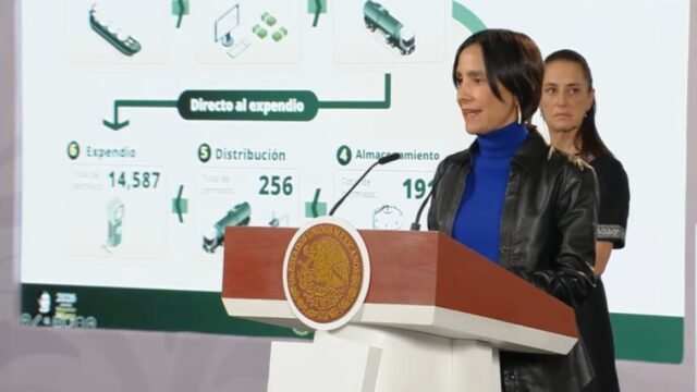 Gobierno federal detecta desfase de 8 mil 824 millones de litros de combustible en 2025