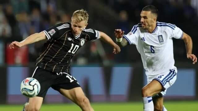 Grecia y Alemania empatan 0-0 en Tesalónica por la Nations League