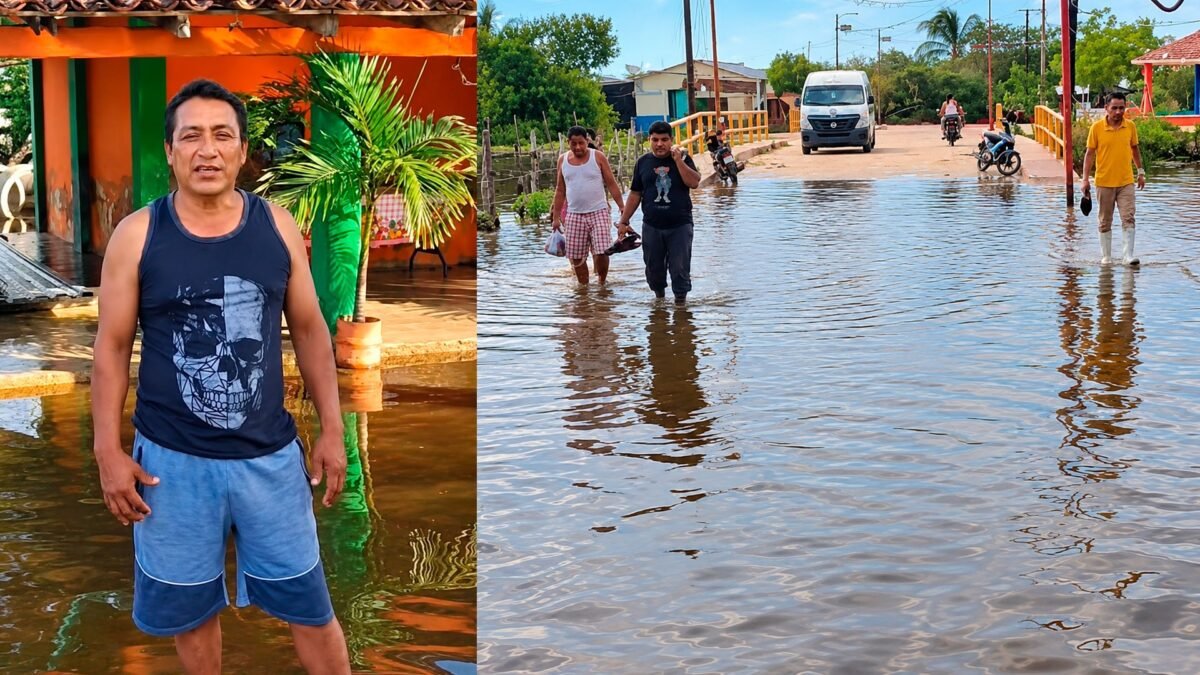 Habitantes de San Luqueño La Costa piden reubicación tras cinco meses de inundaciones en Tonalá
