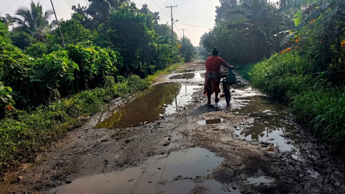Habitantes de Villa Comaltitlán denuncian abandono y mal estado de camino rural