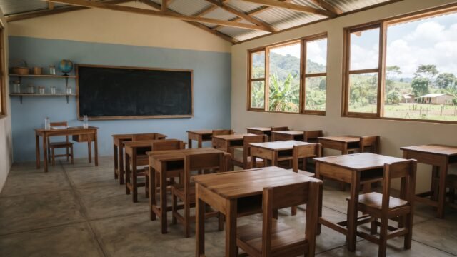 Inauguran aulas, sanitarios y plaza cívica en cinco escuelas de Chilón