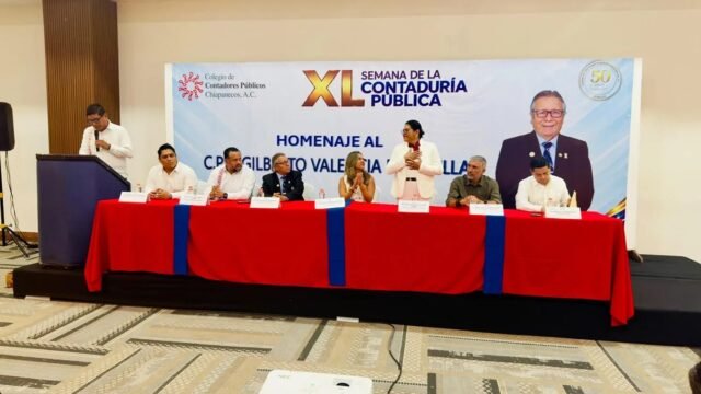Inauguran en Tuxtla Gutiérrez la XL Semana de la Contaduría Pública
