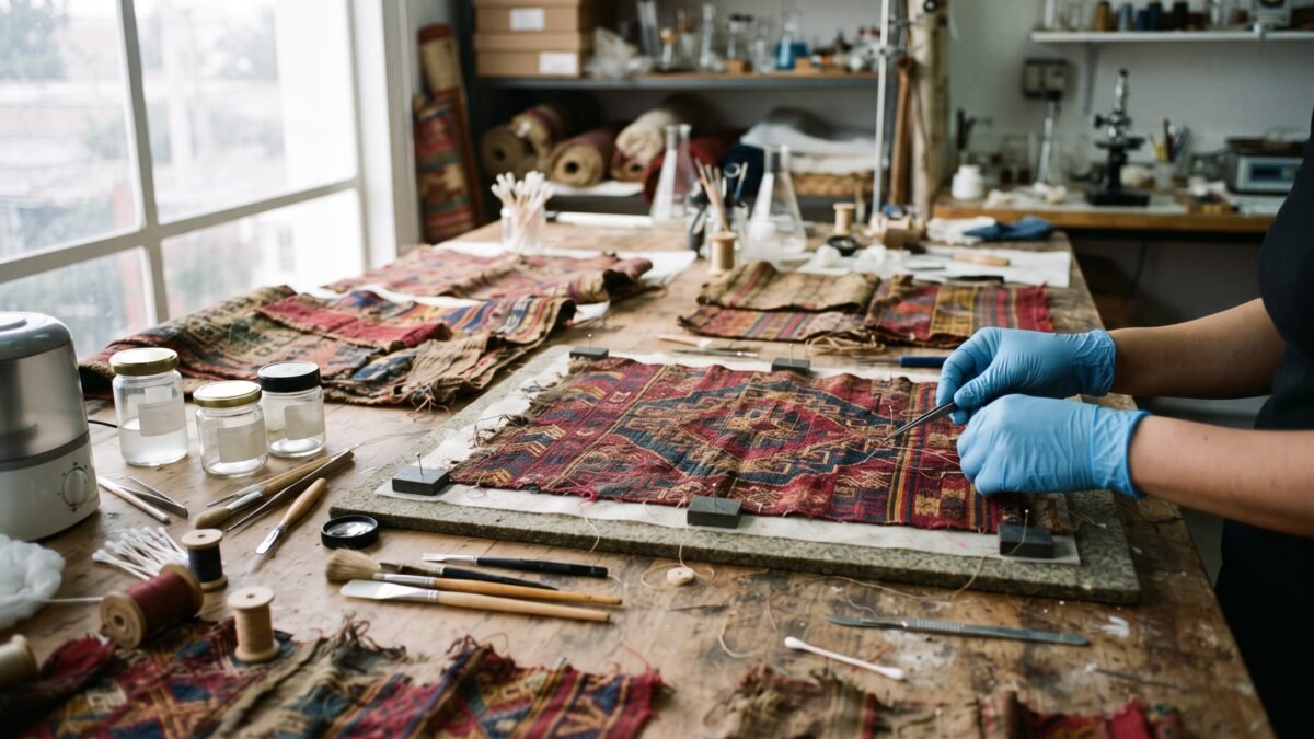 Inauguran laboratorio de conservación y restauración de textiles del Mundo Maya
