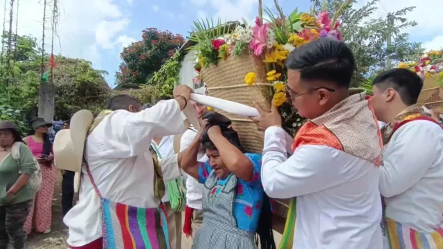 Inicia en Tuxtla Gutiérrez la Bajada de las Vírgenes de Copoya por la Virgen del Rosario