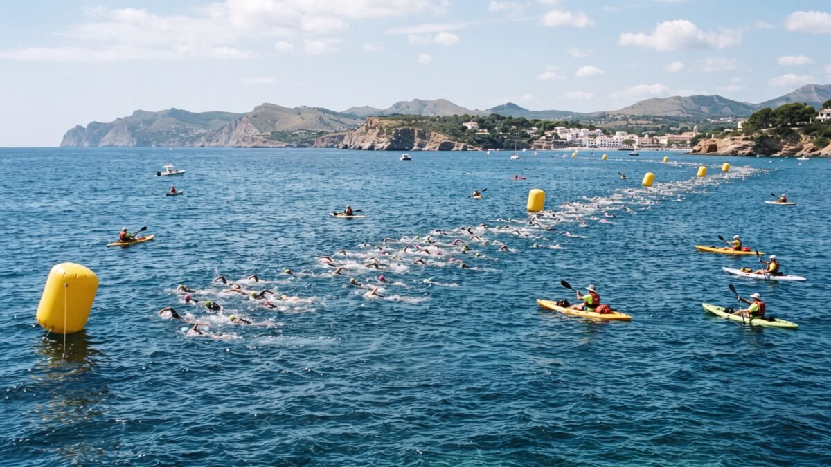 Jaguares Unicach coloca cuatro nadadores en top 10 de aguas abiertas en Huatulco
