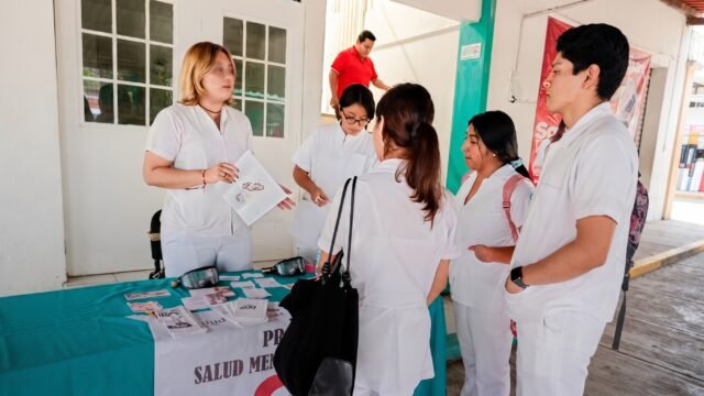 Jurisdicción Sanitaria promueve salud mental en universidades de Tapachula