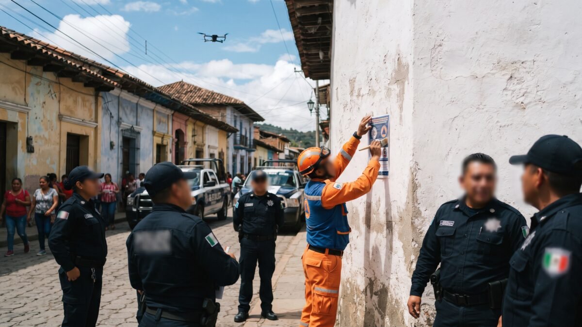 La buscan por todo Comitán: sale brigada con dron y bocina por niña de 14 años