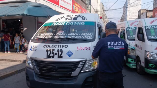 Le salió caro el coraje: multan a chofer de la ruta 125 por insultar a pasajero en Tuxtla