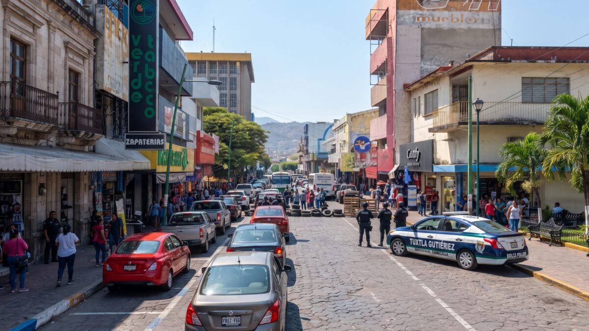 Llevan 48 horas plantadas: madres en resistencia bloquean la Fiscalía en Tuxtla